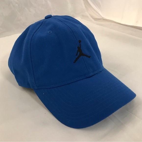 Michael Jordan Jumpman Adjustable Clasp Blue Ball Cap - Picture 14 of 16